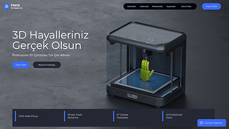 Accessible site şablonları - 3D Baskı Şirketi