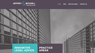 Template Finanza e diritto per siti web - Avvocati