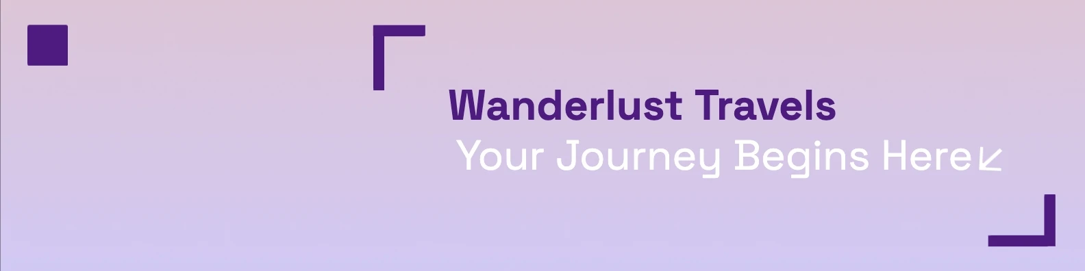 Minimalist Clean Travel & Hospitality LinkedIn Banner
