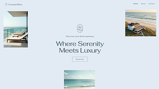 Apartments & Hostels website templates - Vacation Rental Company (Bright)