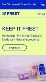 All website templates – Canned Drink Store