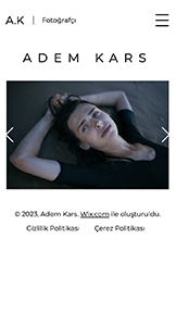 Fotoğrafçılık website templates – Fotoğrafçı