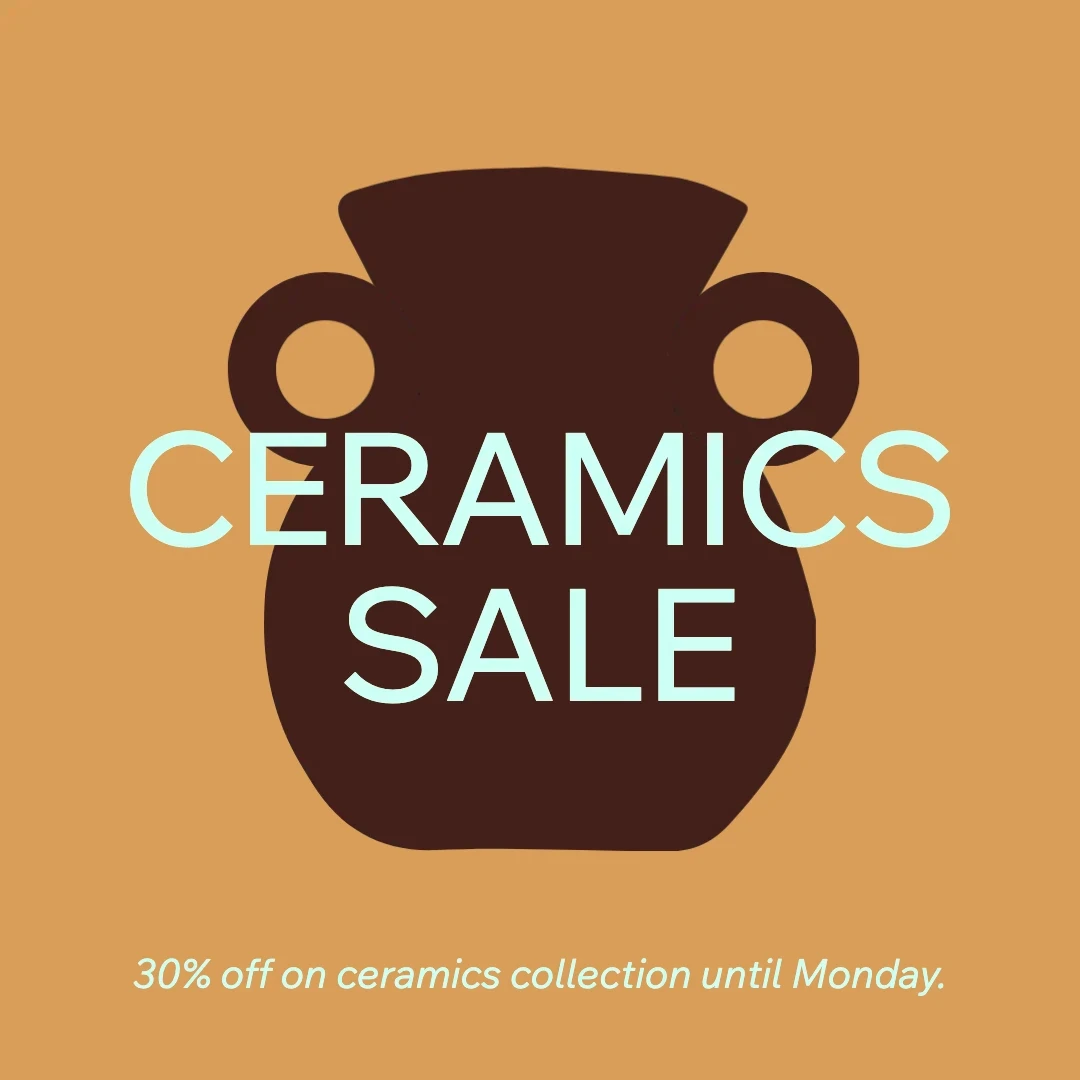 Handmade Minimalist Abstract Home & Lifestyle Facebook Post