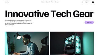 eCommerce website templates - Computer Store (Dynamic)