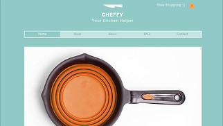 Templates de sites web Tous - Magasin de matériel de cuisine