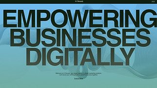 Marketing & Advertising website templates - Digital Marketing Consultant (Professional)