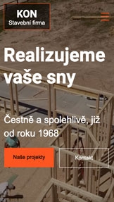 Podnikání website templates – Stavební společnost