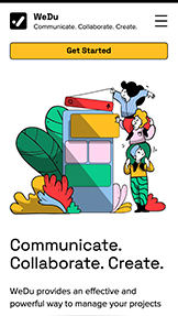 Mẫu trang web Trang đích – Tech Company