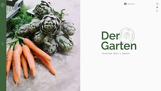 Gastronomie Website-Vorlagen - Hofladen