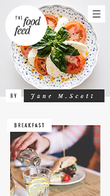 Mẫu trang web Ẩm thực và Du lịch – Blog ẩm thực