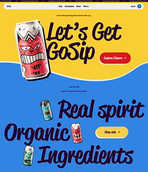 Shop für Softdrinks