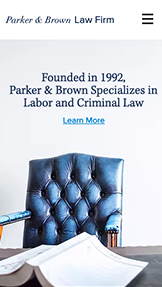 Mẫu trang web Tài chính và Luật pháp – Công ty luật