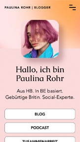 Landingpage website templates – Kreativer Lebenslauf