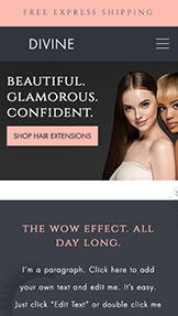 Hair Website Templates | Beauty & Hair 