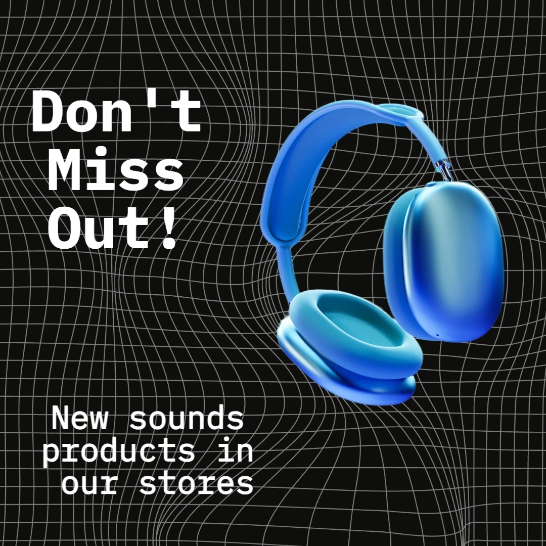Tech Dark Electronics & Gadgets Facebook Post