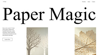 Visual Arts website templates - Artist (Elegant)