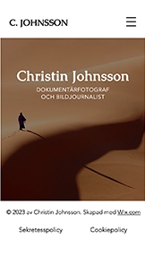 Fotografering website templates – Fotojournalist