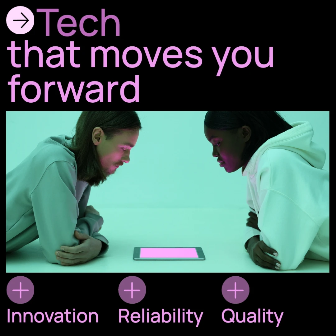 Tech Neon Electronics & Gadgets Instagram Post