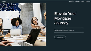 Business website templates - Mortgage Company (Classic)