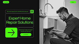  website templates - Handyman (Energetic)