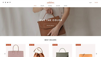 Fashion website templates - Women's Accessories