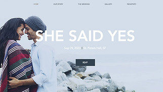 Weddings Website Templates Events Wix Com