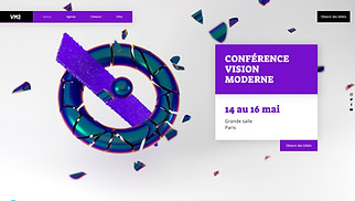 Templates de sites web Événements - Conférence de créatifs