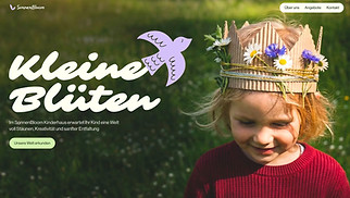 Bildung Website-Vorlagen - Kindergarten (Verspielt)