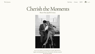 Weddings website templates - Wedding Invitation (Classic)