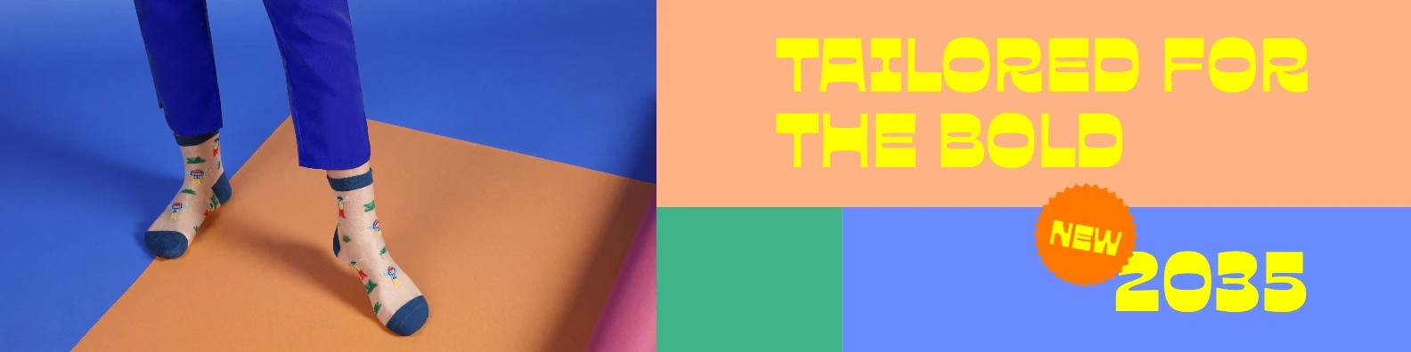 Edgy Playful Collage Fashion LinkedIn Banner