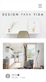 Templates de Blog - Blog e podcast de design