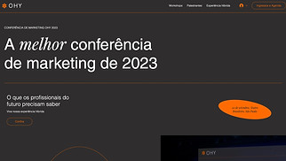 Templates de Conferências e Encontros - Conferência de marketing