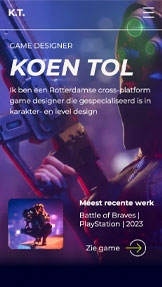 Alle website templates - Game designer