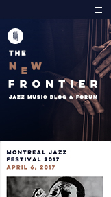 Mẫu trang web nghệ thuật – Blog âm nhạc