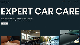 Industrial website templates - Car Detailing Business (Business)