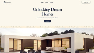 Real Estate website templates - Real Estate Agent (Clean)