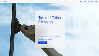 Industrial website templates - Office Cleaning Service (Professional)