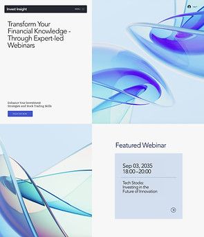 Finance & Investment Webinar