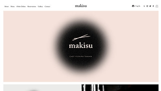 Restaurant website templates - Japans restaurant