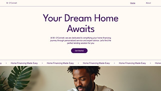  website templates - Mortgage Broker (Clean)