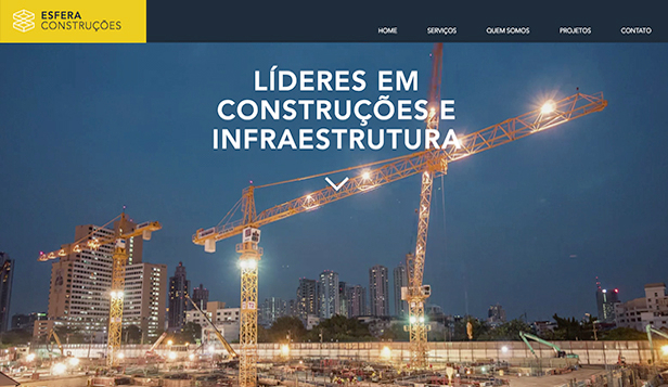 Ver todos os templates website templates – Construtora 