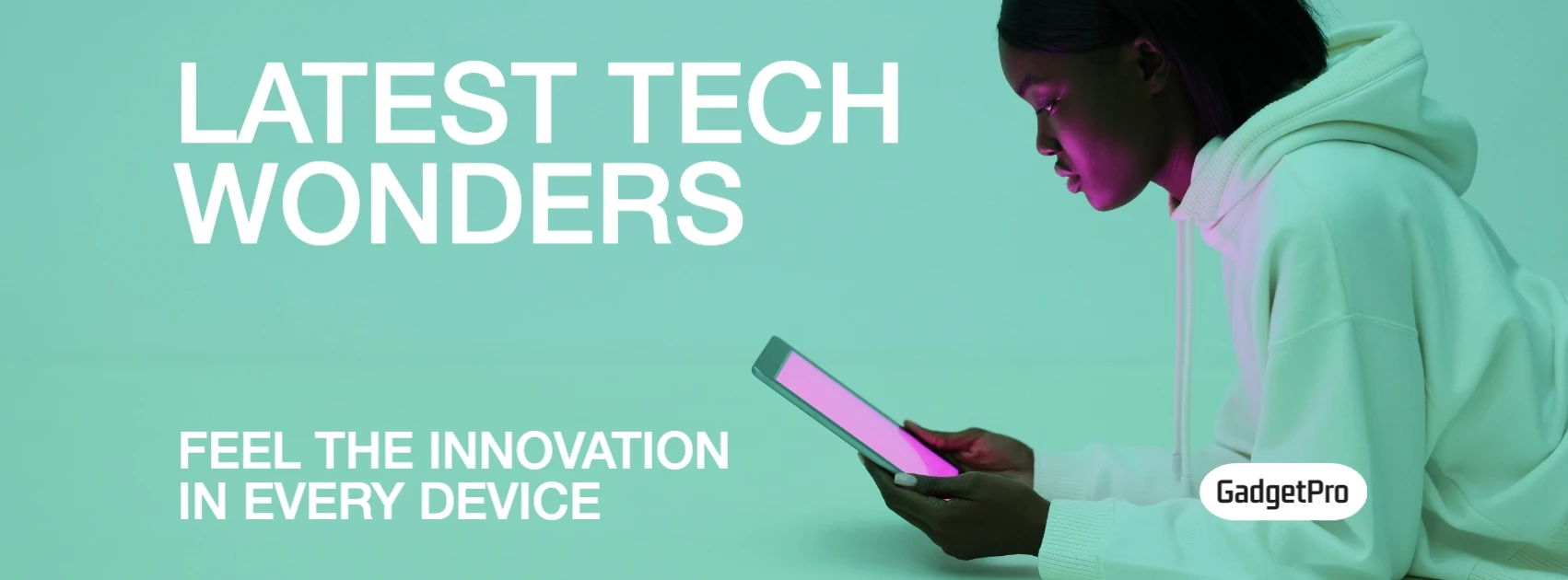 Tech Neon Electronics & Gadgets Facebook Cover