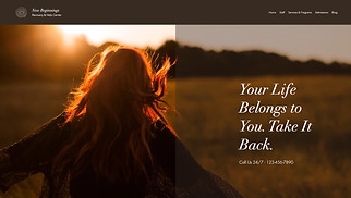 Template situs web Komunitas – Pusat Rehabilitasi