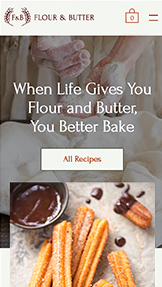 Mẫu trang web Ẩm thực và Du lịch – Blog ẩm thực