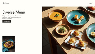 Restaurants & Food website templates - Catering (Global)
