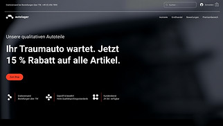 Autos & Transport Website-Vorlagen - Shop für Fahrzeugteile