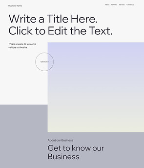 Unternehmenswebsite-Wireframe