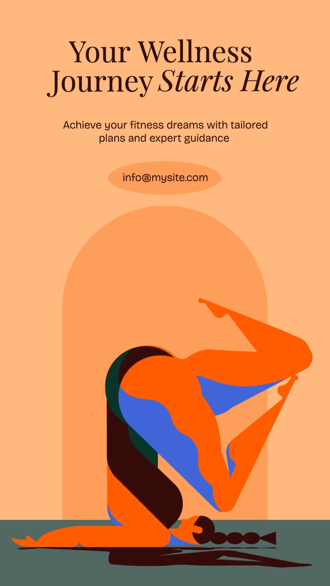 Vintage Illustrative Health & Fitness Instagram Story