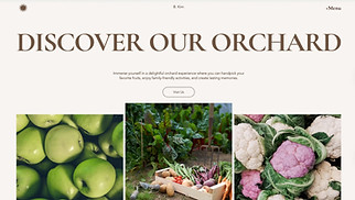 Agriculture & Farming website templates - Orchard (Rustic)