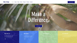  website templates - Environmental NGO